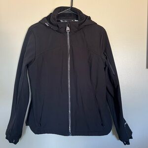 Free Country Soft Shell Jacket Black Large